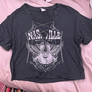 Flectmic pink(?) size small, gray crop